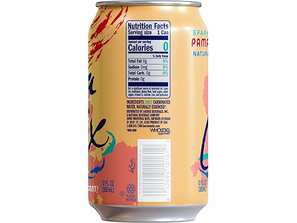 8PK La Croix, Sparkling Water, Grapefruit