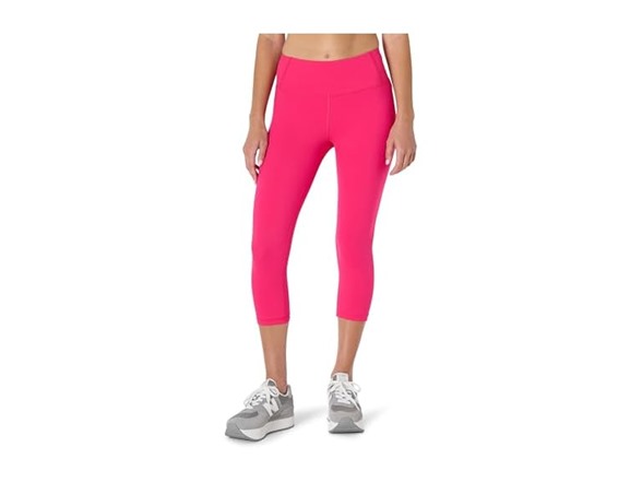 Hot Pink / Mid Rise / Capri / No Pockets