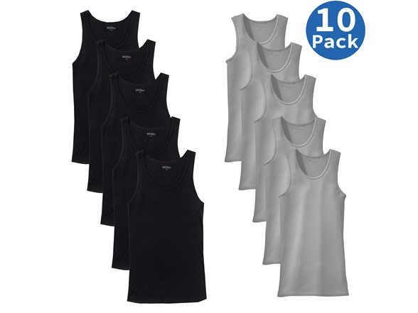 Black x5 & Heather Grey x5