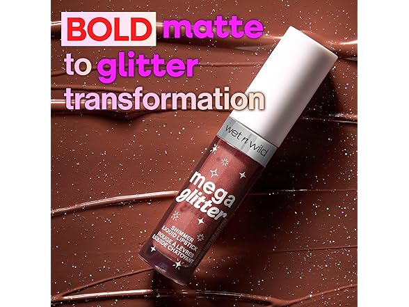wet n wild Mega Glitter Shimmer Liquid Lipstick