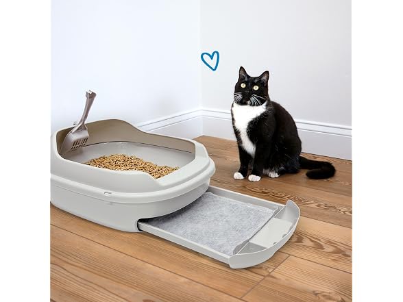 Four Paws Wee-Wee Cat Litter Box System Pads, 10 Count