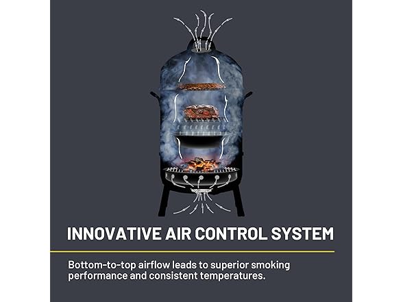 Char-Broil Bullet Charcoal Smoker 16"