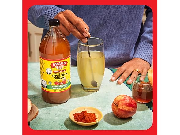 Bragg Organic Apple Cider Vinegar Honey Cayenne