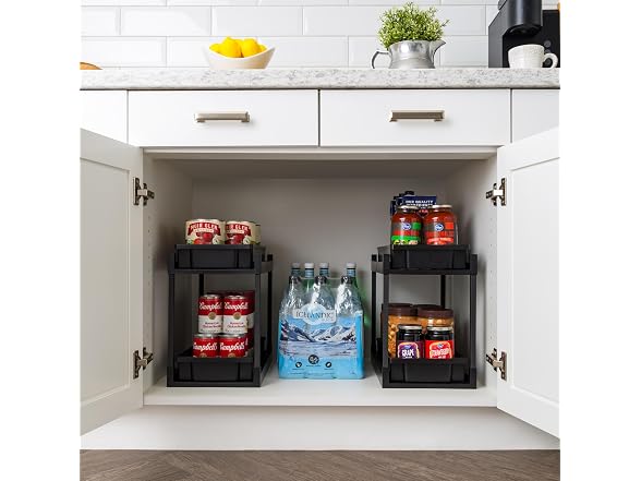 IRIS USA IRIS USA Under Sink Organizer, 4 Pack