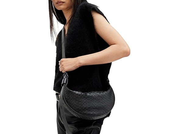 AllSaints Women's HALFMOON SNAKE XBODY