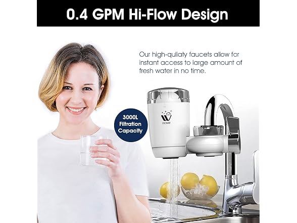 WBM Home 3000L Faucet Filter