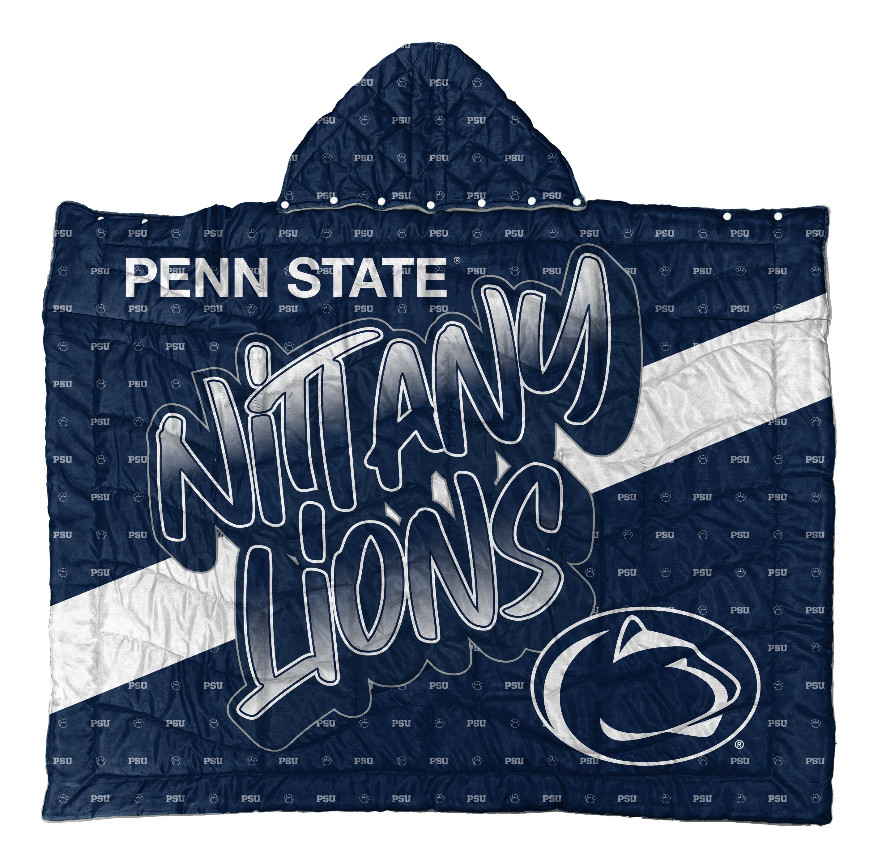 NCAA Hooded Cozy Cape Blanket (54 x 72) - Gallery 14