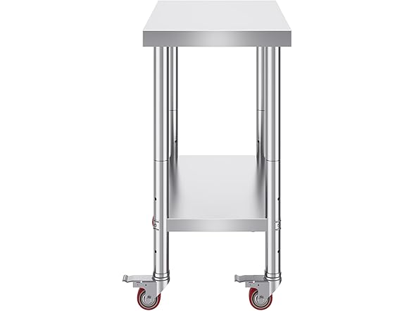 VEVOR Stainless Steel Work Table 30 x 18 x 34 Inch