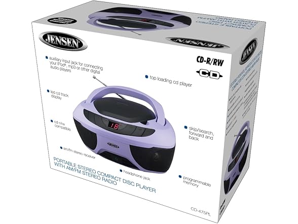 Jensen CD-475PL Portable Sport Stereo