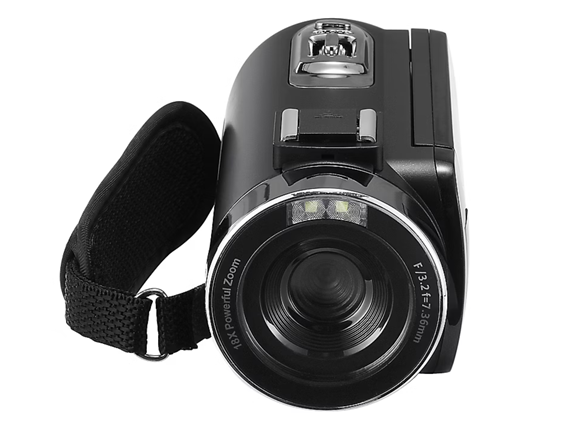 Vivitar 4K Digital Camcorder With 8X Zoom (Refurbished Brown Box)