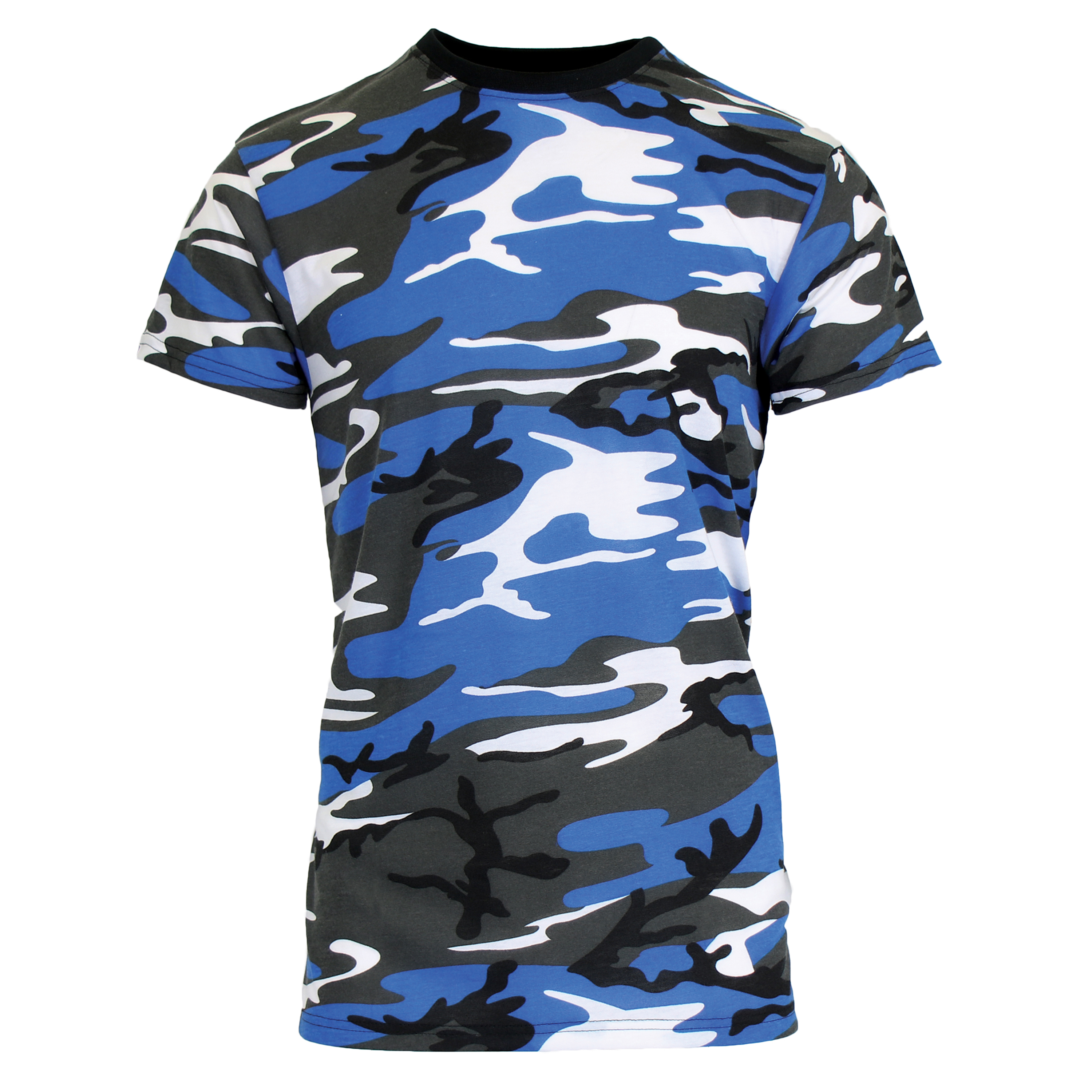 1 & 3Pk Womens S/S Crew Neck Camo Tee - Gallery 26