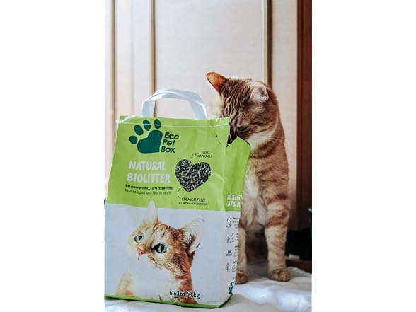 EcoPet Bio Litter, Natural Wood & Hay Pellet