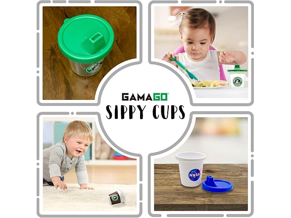GAMAGO Baby Sippy Cup for Toddlers Ages