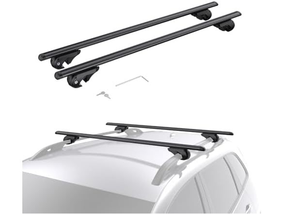 Roof Rack Cross Bars - Heavy Duty 52" Universal