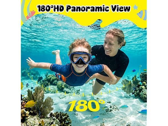 VegoVia Kids Swim Goggles W/ Nose Cover