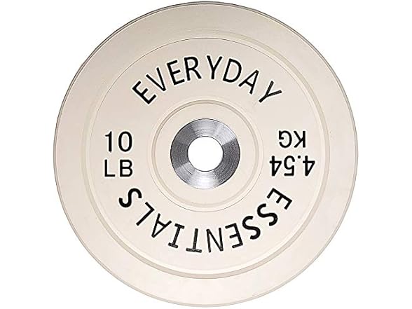 BalanceFrom Olympic Bumper 10LB Single