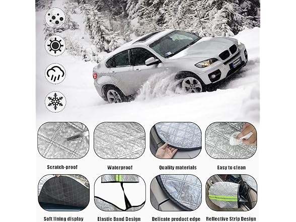 TEMI Car Windshield Cover