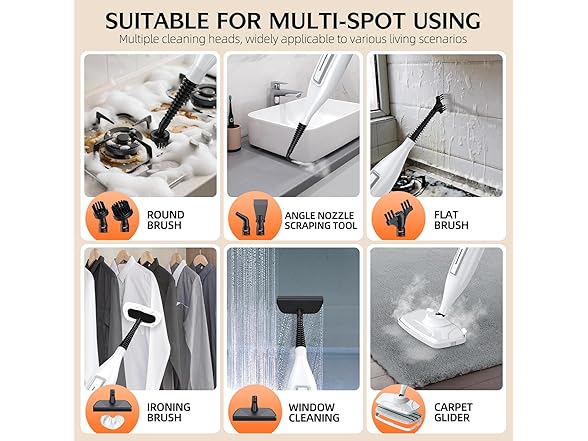 Powerful Handheld Steam Mop