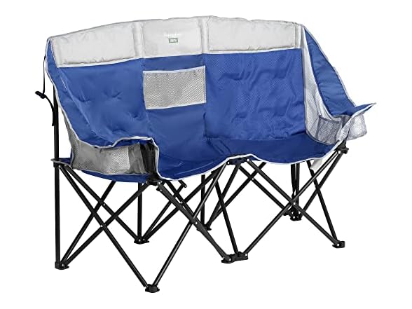SUNNYFEEL Dark Blue Loveseat Camping Chair