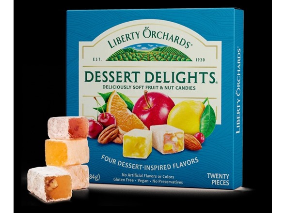 (5 Pack) Liberty Orchard Soft Fruit & Nut Candies Gift Set