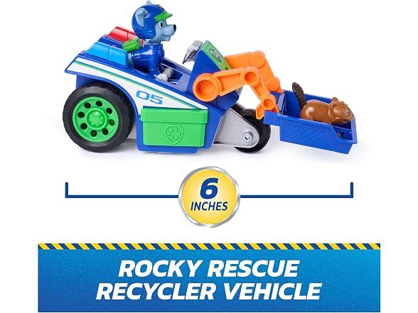 Paw Patrol: Search & Rescue, Rocky Rescue Recycler Vehicle