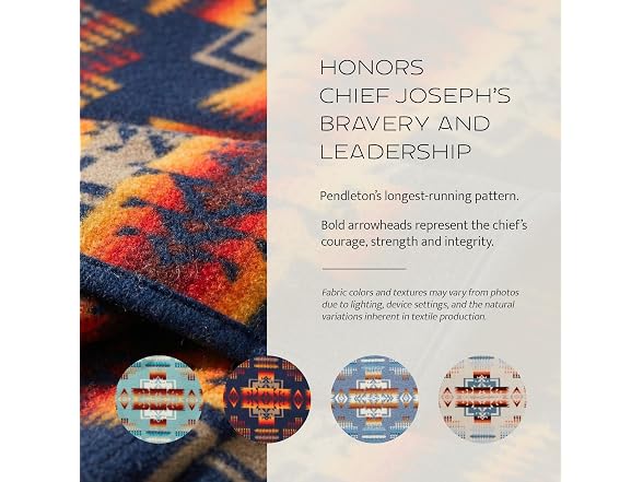 Pendleton Chief Joseph Crib Blanket 32" x 44"