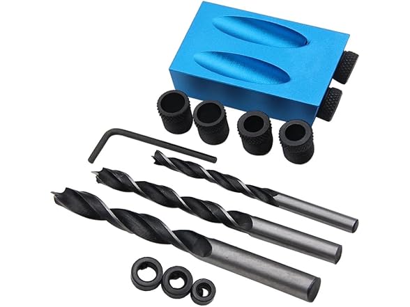 Quintathletic AAP-Tool-379 14pc Woodworking Pocket Hole Jig