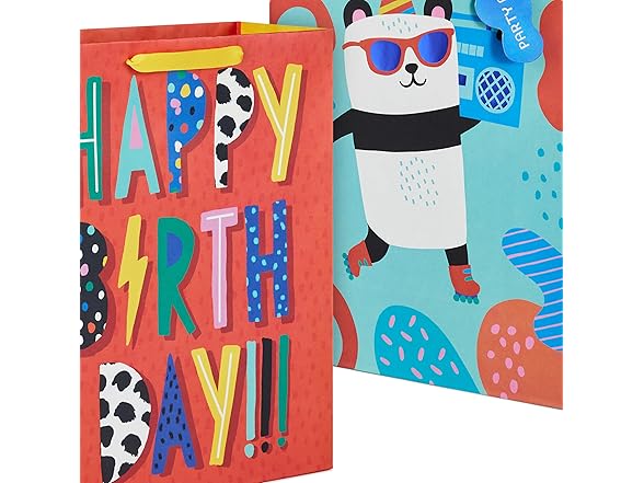 Hallmark 15" XL Birthday Gift Bag Set