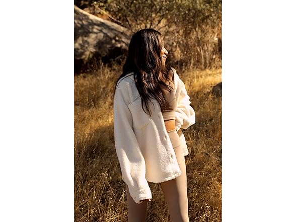 Bandier Sincerely Jules Aspen Sherpa Jacket (2XL)