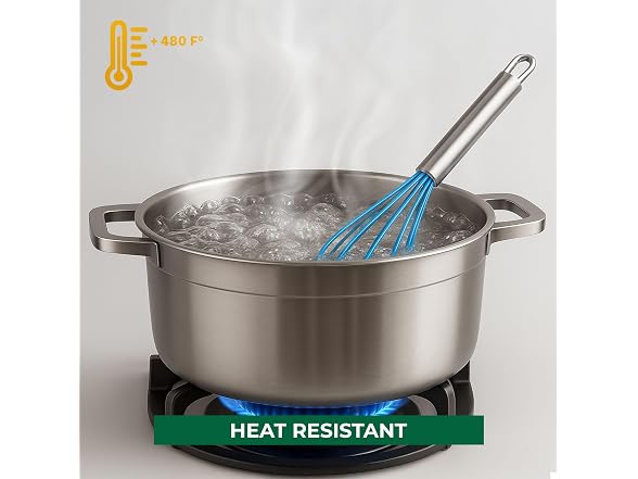 Freshware Silicone Whisk Set of 3