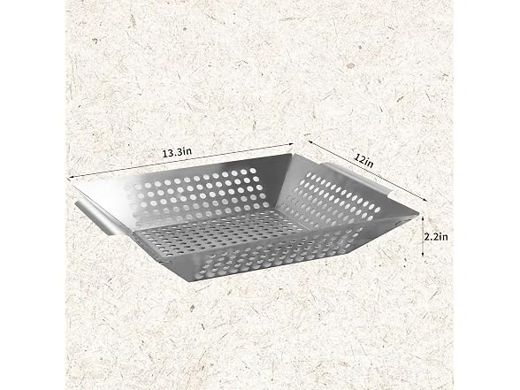 1 Pack Heavy Duty Stainless Steel Grill