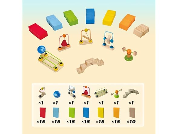Hape Dynamo Wooden Domino Set