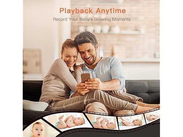 ARENTI 2K Smart Baby Monitor | 5in Wireless Display