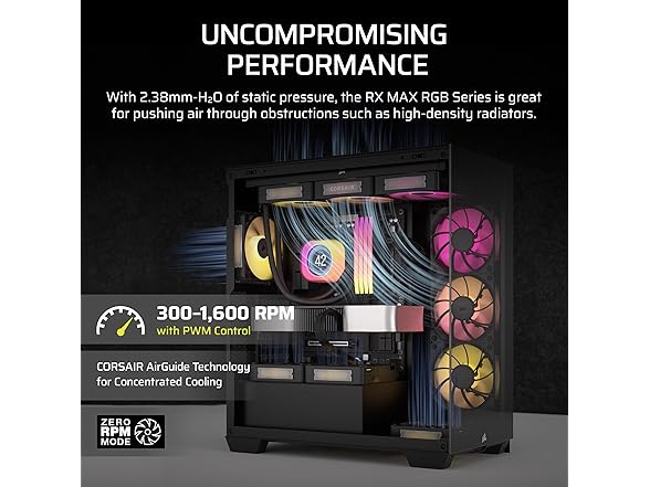 CORSAIR iCUE Link RX140 MAX RGB Fan