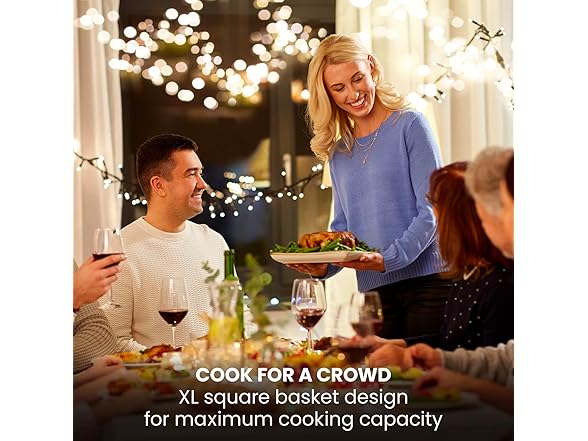 Chefman TurboFry Touch Air Fryer, 8-Quart