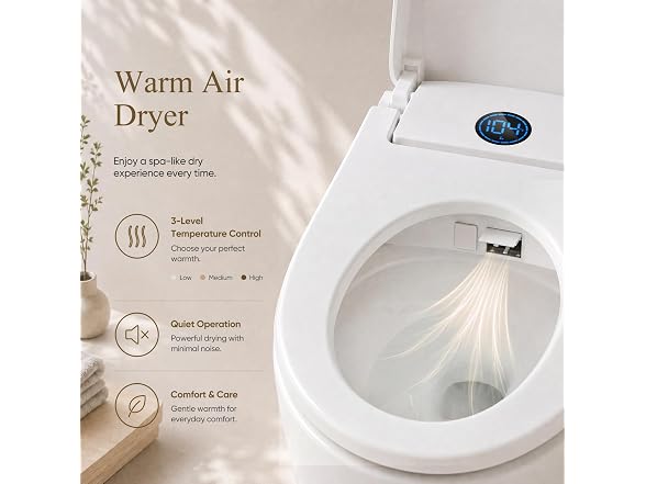 GAICOM Elongated Bidet Toilet Seat