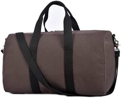 AARON LEATHER GOODS VENDIMIA ESTILO Extra-Large Travel Duff