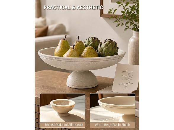 Coiesol Large Pedestal Fruit Bowl