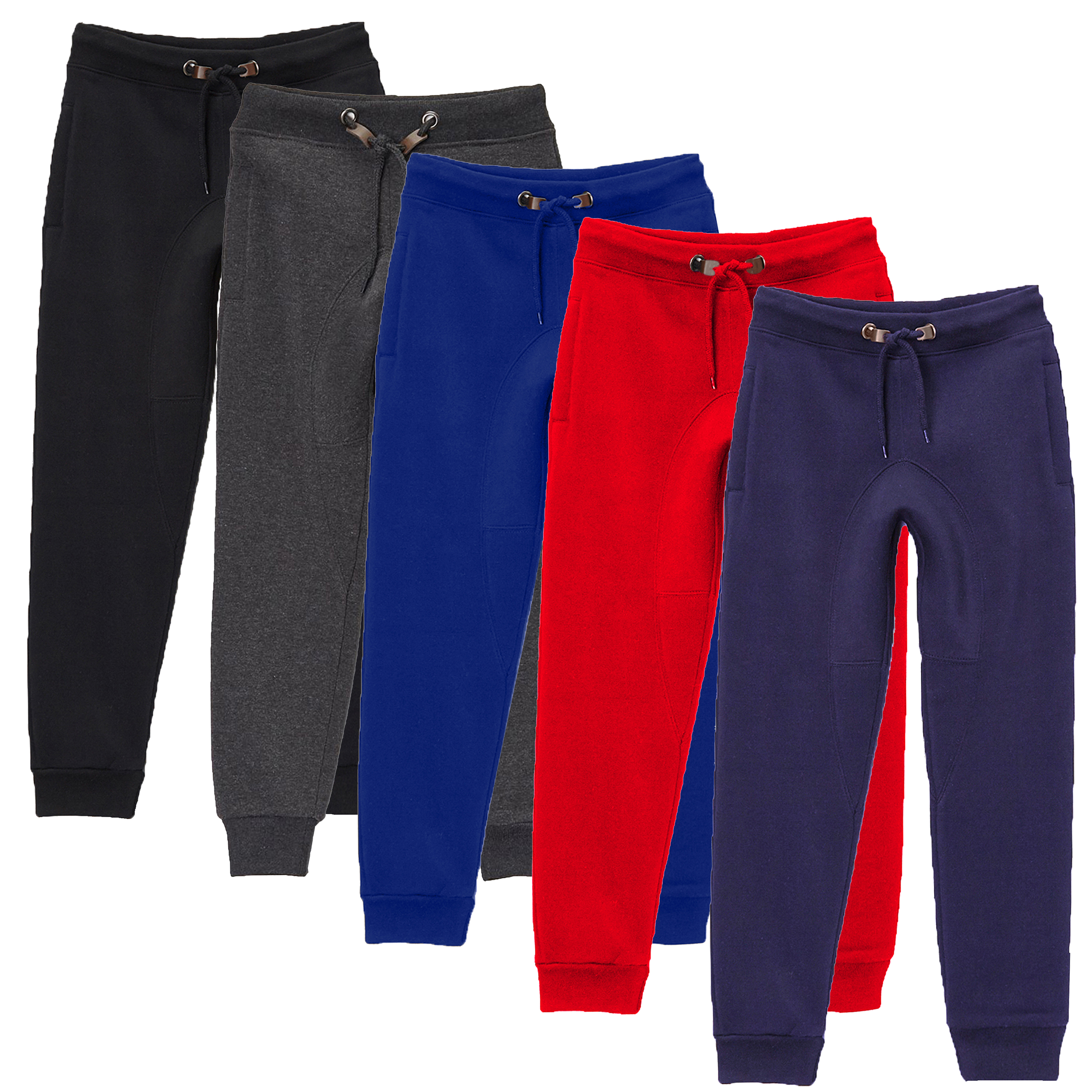 Boys Fleece-Lined Jogger Sweatpants - Gallery 37