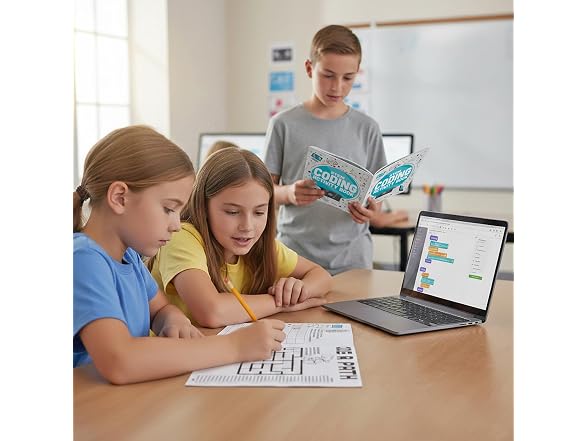 Fun Express STEM Early Coding Activity Books