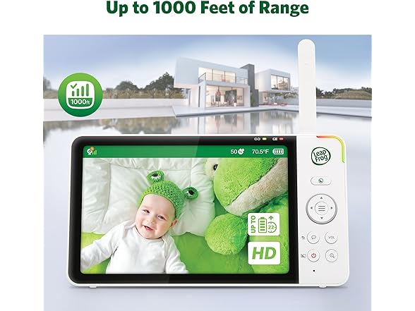 LeapFrog Color Night Vision Video Baby Monitor