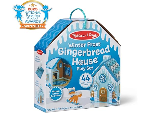 Melissa & Doug Gingerbread House Play Set f