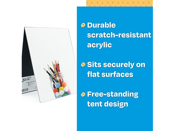 Sax Double Sided Self-Portrait Mirror