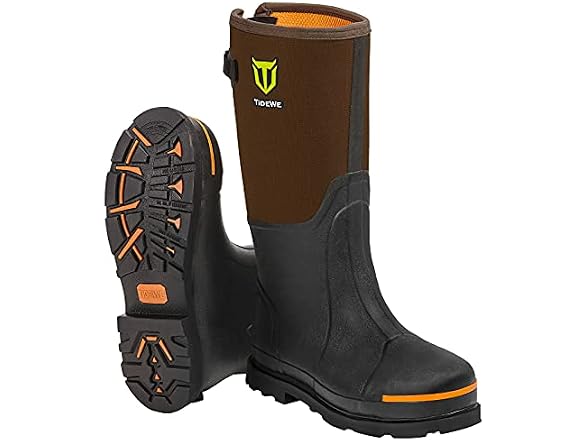 TIDEWE Men's (9) Steel Toe Work Boots