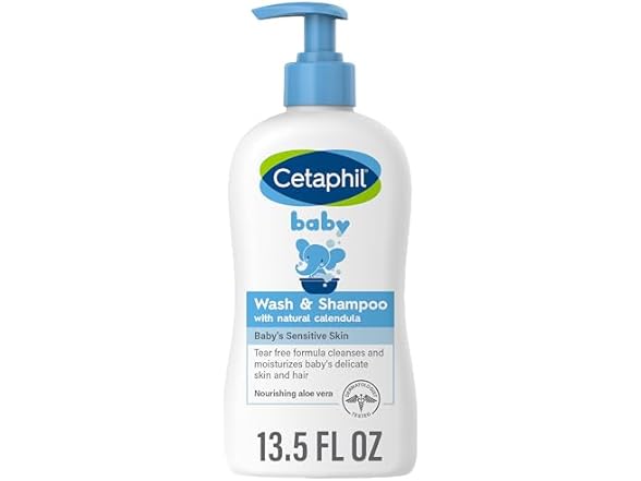 Cetaphil Baby Wash & Shampoo with Organic Calendula