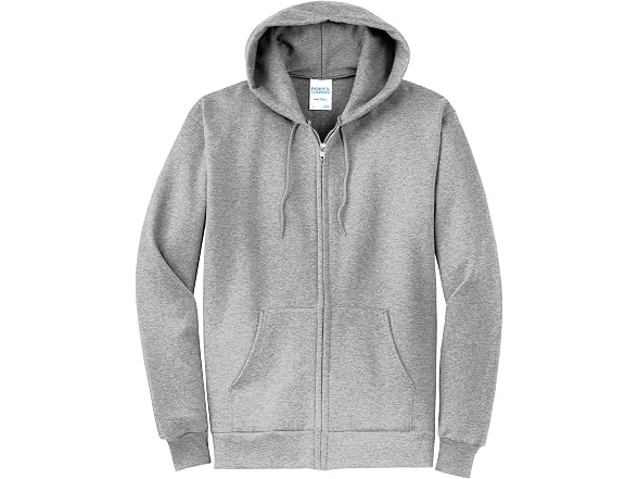 Port & Co Men (S) Core Fleece Full-zip Sweatshirt