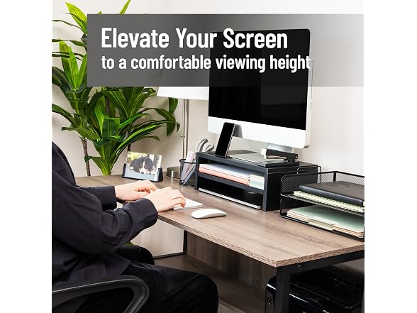 Mind Reader Monitor Stand with Phone
