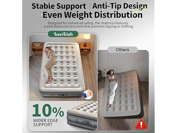 Queen Air Mattress with Built in Pump
