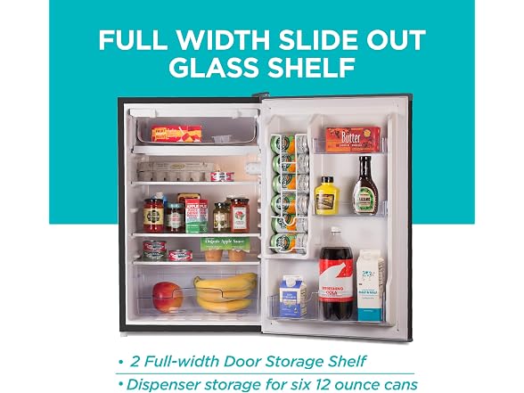 BLACK+DECKER 4.3 Cu. Ft. Compact Refrigerator