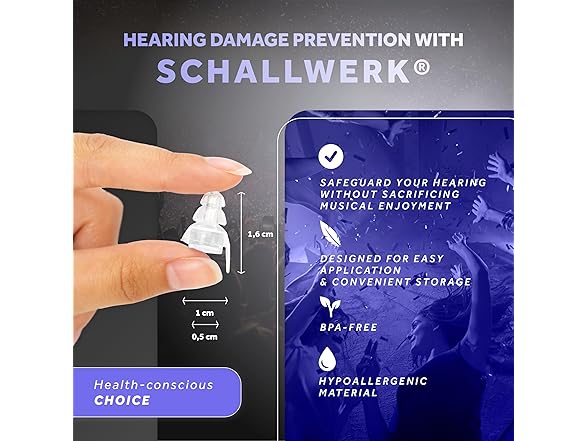 Schallwerk Schallwerk Music+ Concert Ear Plugs